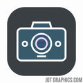 Camera Icon - Vector - JG